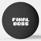 BALLE DE PING PONG BOSS PING PONG BALL FINAL (Dos)