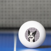 Balle De Ping Pong Boston Terrier, Purple lavender (Filet)