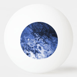 Balle De Ping Pong Boule de ping-pong bleue d'abrégé sur arbre