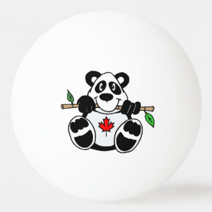 Balle De Ping Pong Boule de ping-pong canadienne de panda