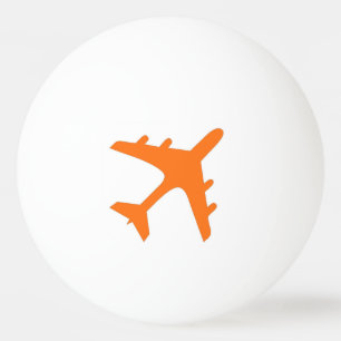 Balle De Ping Pong Boule de ping-pong d'avion orange sur mesure