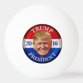 BALLE DE PING PONG BOULE DE PING-PONG DE DONALD TRUMP (Devant)