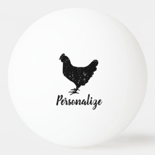 Balle De Ping Pong Boule de ping-pong de poule blanche pour ping-pong
