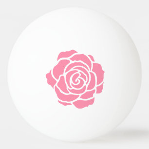 Balle De Ping Pong Boule de ping-pong de rose de rose