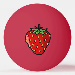 Balle De Ping Pong Boule de ping-pong Icône fraise