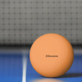 Balle De Ping Pong boule de ping-pong orange de zillionaires (Filet)