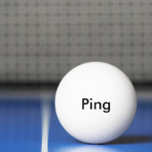 Balle De Ping Pong Boule de ping-pong personnalisée (Filet)