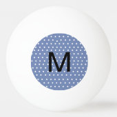 Balle De Ping Pong Boule de ping-pong personnalisée pois (Dos)