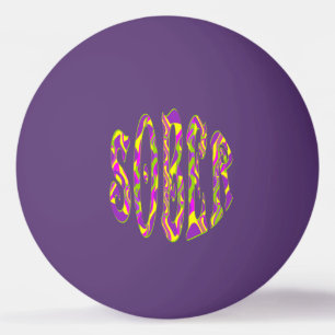 Balle De Ping Pong Boule de ping-pong personnalisée SOBER Retro 60's