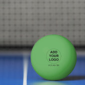 Balle De Ping Pong Boule de ping-pong personnalisée - Vert (Filet)