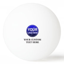 Boule de ping-pong promotionnelle