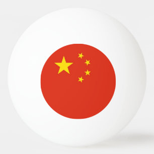 Balle De Ping Pong Boule de ping-pong spéciale avec Drapeau de Chine