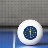Balle De Ping Pong Boule de ping-pong spéciale avec drapeau de l'état (Filet)