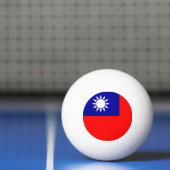 Balle De Ping Pong Boule de ping-pong spéciale avec Drapeau de Taïwan (Filet)