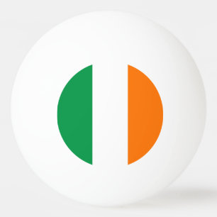 Balle De Ping Pong Boule de ping-pong spéciale avec Drapeau d'Irlande