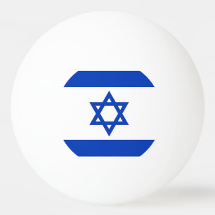 Balle De Ping Pong Boule de ping-pong spéciale avec Drapeau d'Israël