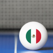 Balle De Ping Pong Boule de ping-pong spéciale avec Drapeau du Mexiqu (Filet)