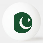 Balle De Ping Pong Boule de ping-pong spéciale avec Drapeau du Pakist (Devant)
