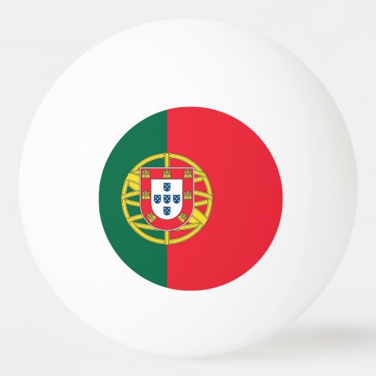 Balle De Ping Pong Boule de ping-pong spéciale avec drapeau du Portug (Dos)