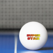 Balle De Ping Pong Boule de ping-pong superbe d'étoile (Filet)