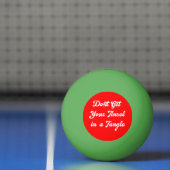 Balle De Ping Pong Boule de ping-pong Tinsel (Filet)