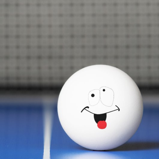 Balle De Ping Pong boule de visage (Filet)