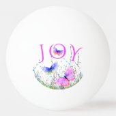 Balle De Ping Pong Boule Ping Ping Papillons (Dos)