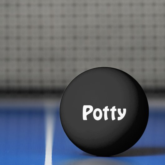 Balle De Ping Pong Boule Potty Ping Pong (Filet)