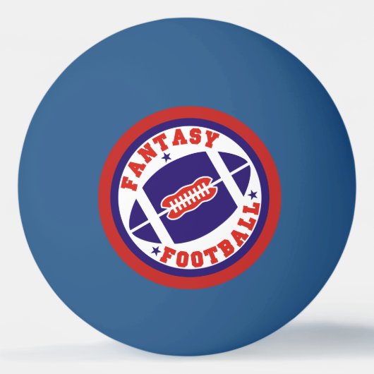 Balle De Ping Pong Boules de loterie de draft pick du football (Devant)