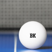 Balle De Ping Pong Boules de ping-pong initiales décorées d'un (Filet)