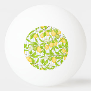 Balle De Ping Pong Branche de citronnier : Motif sans fil