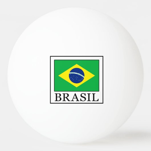 Balle De Ping Pong Brasil (Devant)