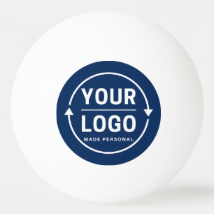 Balle De Ping Pong Business Marketing Office Promotion Logo de l'entr