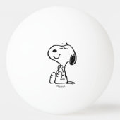 Balle De Ping Pong cacahuètes | Coeurs de snoopy (Dos)
