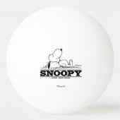 Balle De Ping Pong cacahuètes | Snoopy Reest Break (Dos)