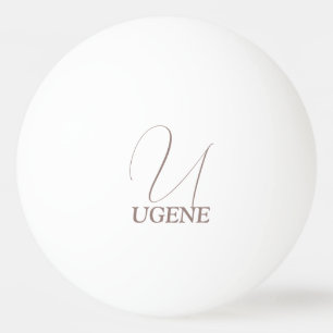 Balle De Ping Pong cacao Brown Monogramme