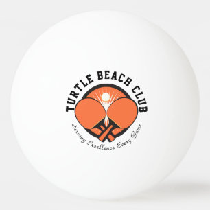 Balle De Ping Pong Cadeau de monogramme de design moderne personnalis