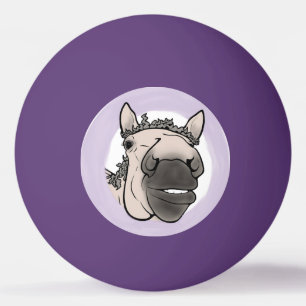 Balle De Ping Pong Cadeau drôle pour amateur de chevaux - Badinage fa