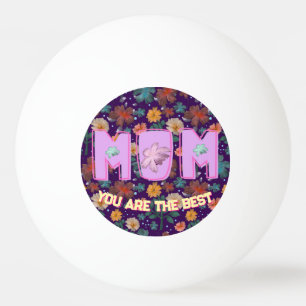Balle De Ping Pong Cadeau personnalisé de la fête des mères