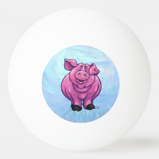 Balle De Ping Pong Cadeaux et accessoires de cochon (Dos)