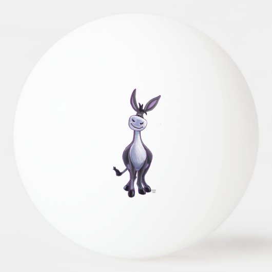 Balle De Ping Pong Cadeaux et accessoires Donkey (Devant)