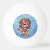 Balle De Ping Pong Cadeaux et accessoires Lion (Devant)