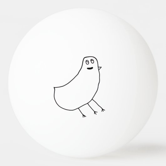 Balle De Ping Pong Canard de Tom (Devant)