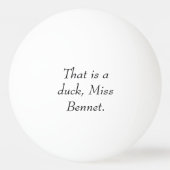 Balle De Ping Pong Canard de Tom (Dos)