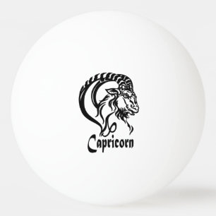 Balle De Ping Pong Capricorne Zodiaque de chèvre de mer