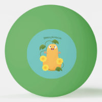 Caricature citrouille gourde en beuret joyeux