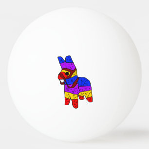 Balle De Ping Pong Caricature colorée de Piñata pour une fête au Mexi