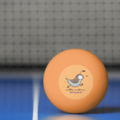 Balle De Ping Pong Caricature de caille californienne joli (Filet)