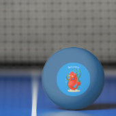 Balle De Ping Pong Caricature d'hippocampe pygmée (Filet)