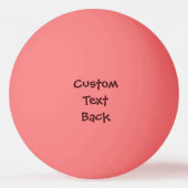 Balle De Ping Pong Caricature du chef calmar (Dos)